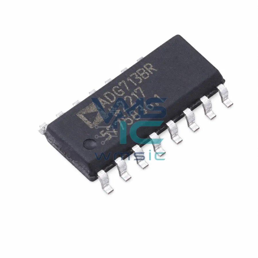 ADG713BRZ CMOS Low Voltage Quad SPST Analog Switch SOIC-16 ADG713BRZ SOIC-16