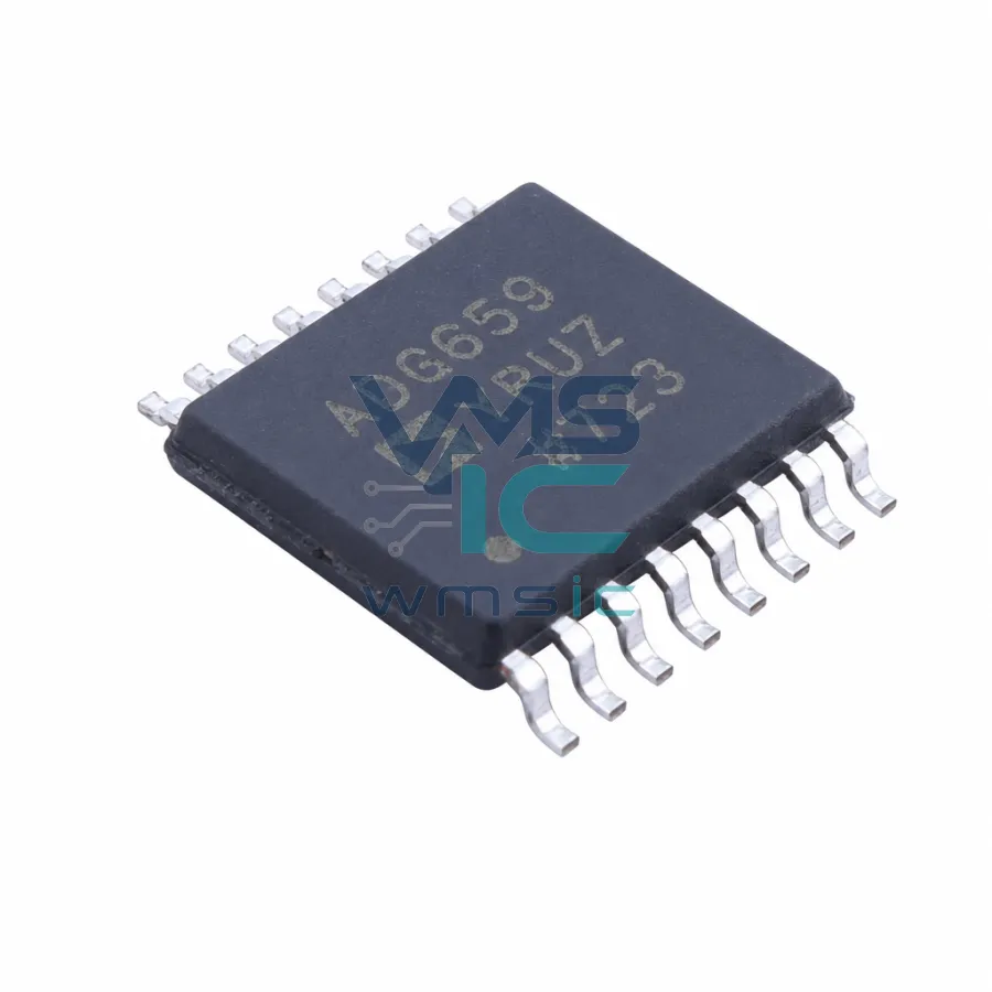 ADG659YRUZ 3V/5V/+/- 5V CMOS 4-Channel Differential Multiplexer TSSOP-16 ADG659YRUZ TSSOP-16