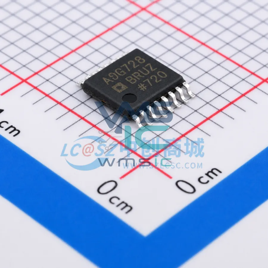 CMOS、低压、双线式串行控制、單路8:1矩阵開關 ADG728BRUZ TSSOP-16