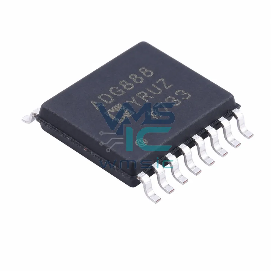 0.4 Ω、CMOS、双通道双刀双掷開關，采用WLCSP/LFCSP/TSSOP封裝 ADG888YRUZ TSSOP-16