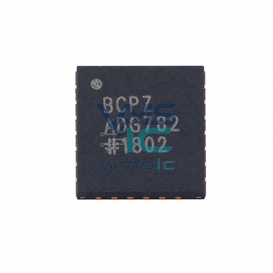 CMOS、低压、2.5 Ω、四通道單刀單掷開關，采用晶片级封裝 ADG782BCPZ LFCSP-20(4x4)