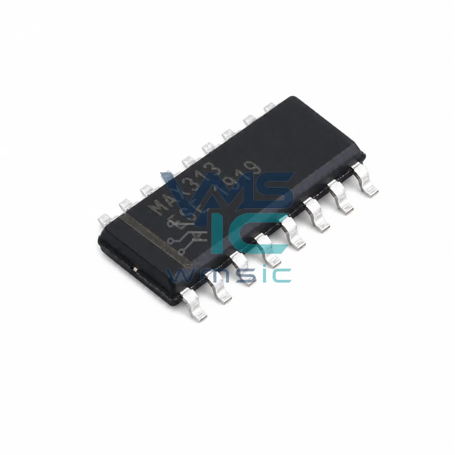 10Ω, 四通道，单刀单掷，CMOS模拟开关 MAX313ESE SO-16