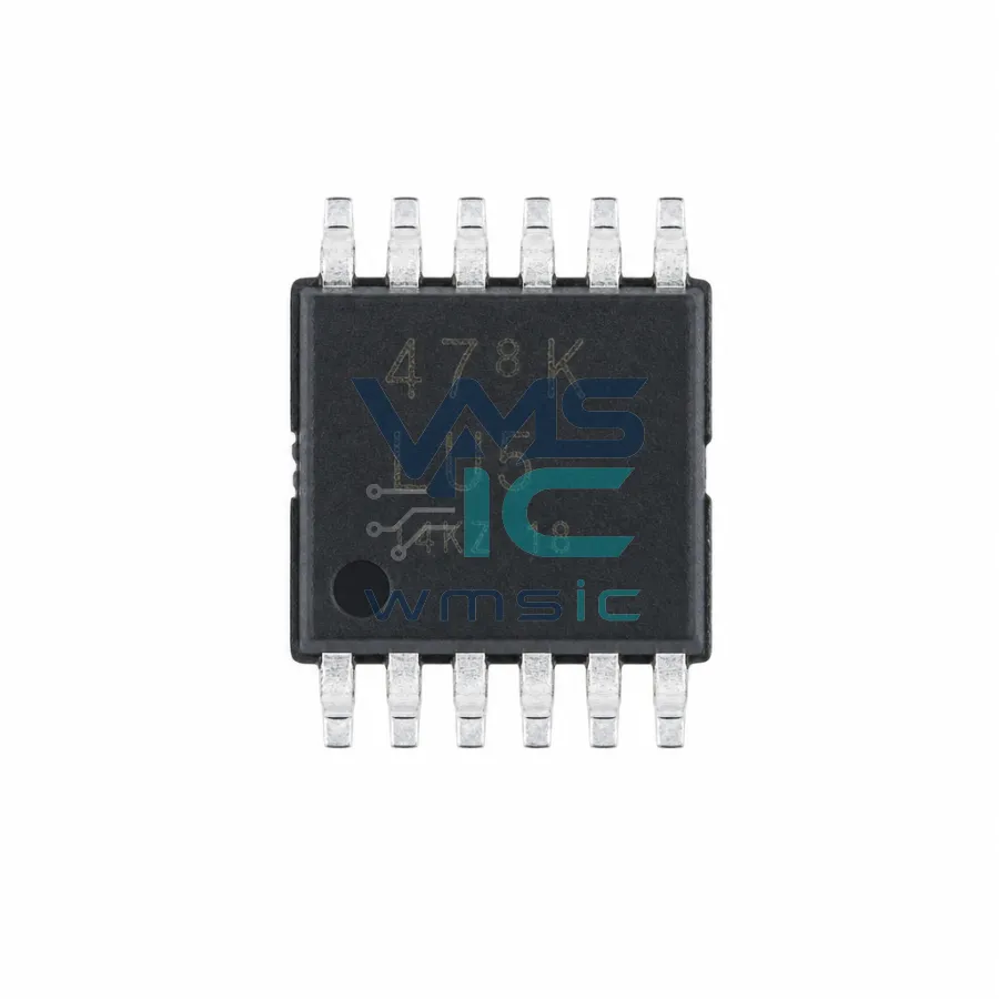 0.8Ω、低电压、4通道、模拟多路复用器 MAX4734EUB MSOP-10