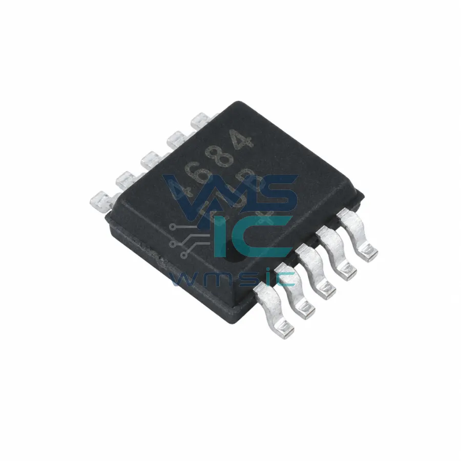 0.5Ω/0.8Ω、低电压、双路SPDT模拟开关，UCSP封装 MAX4684EUB MSOP-10