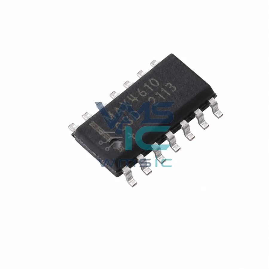 低电压四通道单刀单掷CMOS模拟开关 MAX4610CSD SOIC-14