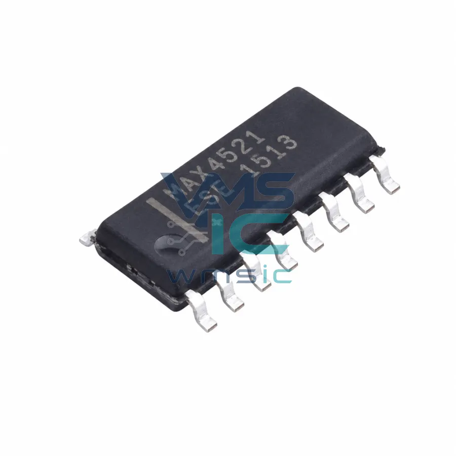 MAX4521ESE+ Quad Low-Voltage SPST Analog Switch MAX4521ESE SOIC-16