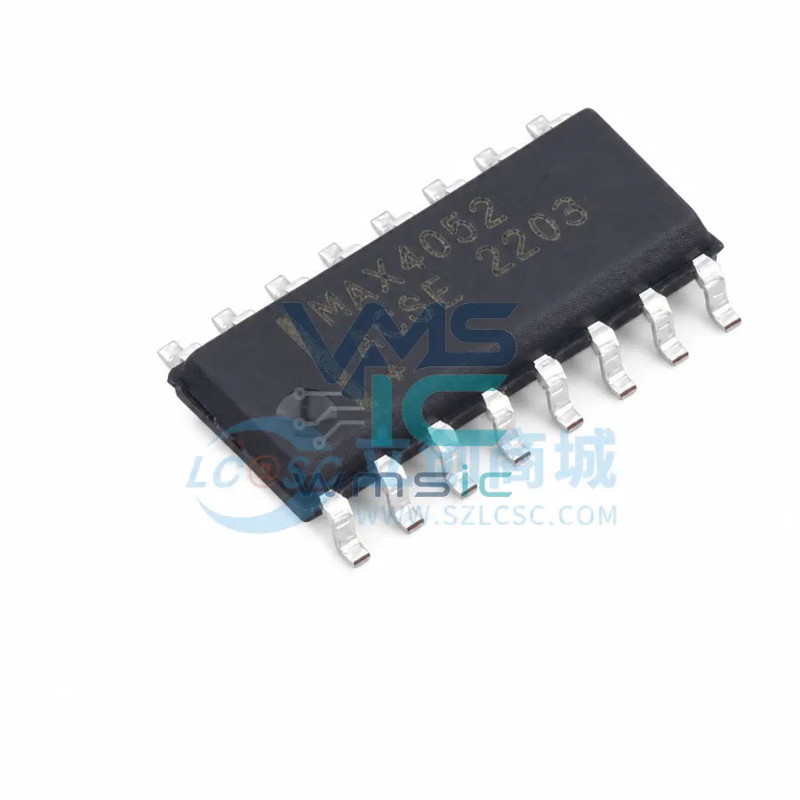 MAX4052ACSE+T Low-Voltage CMOS Analog Multiplexer Switch MAX4052ACSE SOIC-16