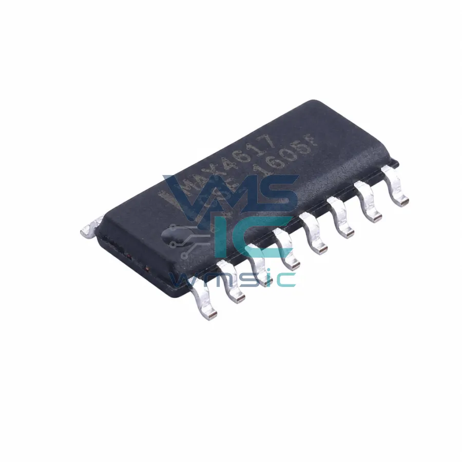低电压CMOS模拟多路复用器/开关 MAX4617CSE SOIC-16