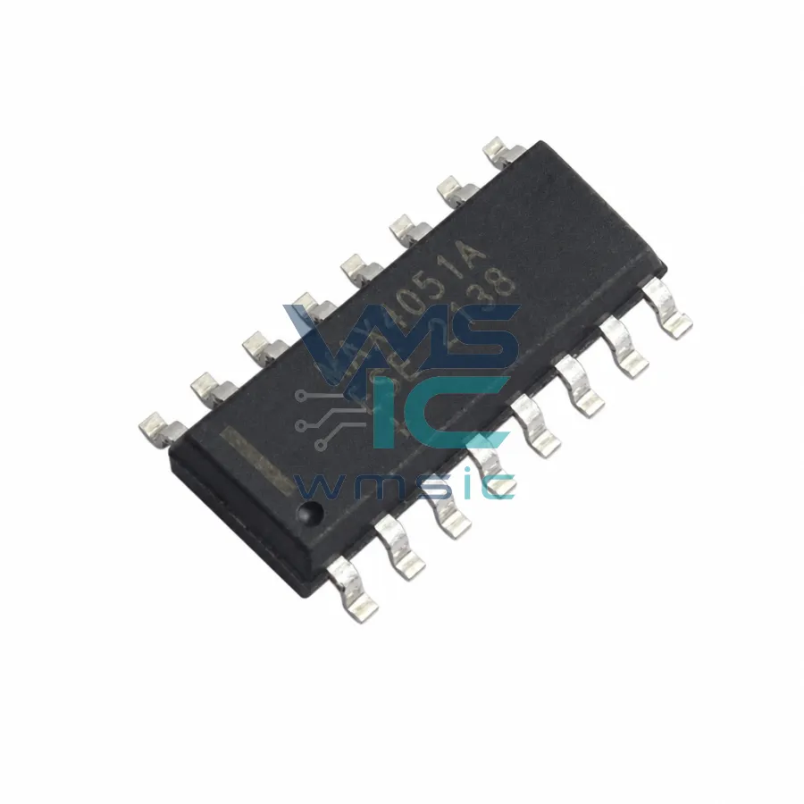 低压CMOS模拟多路复用器/开关 MAX4051AESE SO-16
