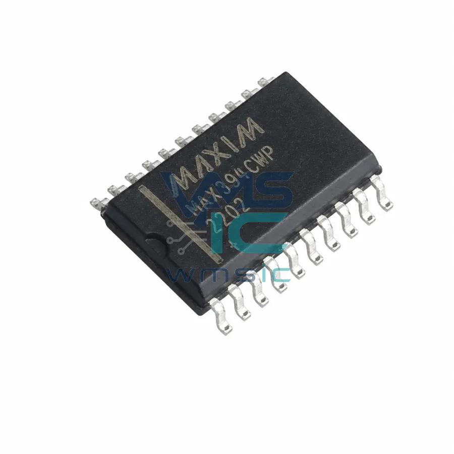 低电压，四通道，SPDT，CMOS模拟开关 MAX394CWP SOIC-20-300mil