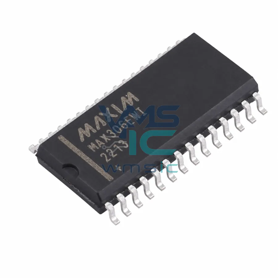 精度，16通道/双8通道，高性能，CMOS模拟多路复用器 MAX306EWI SOIC-28-300mil