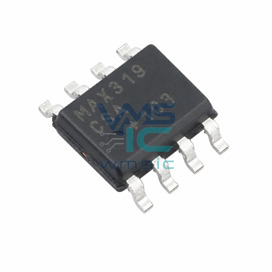 高精度、SPST、CMOS模拟开关 MAX319CSA SOIC-8