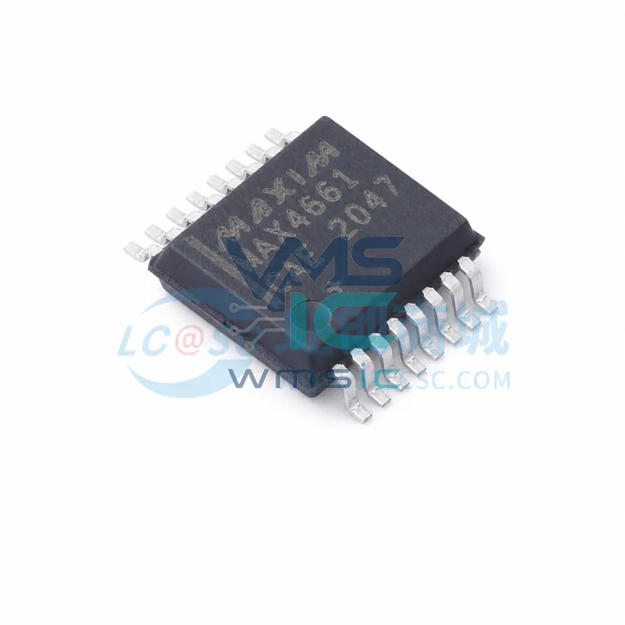MAX4661CAE+T 2.5-Ohm Quad SPST CMOS Analog Switch MAX4661CAE SSOP-16-5.2mm