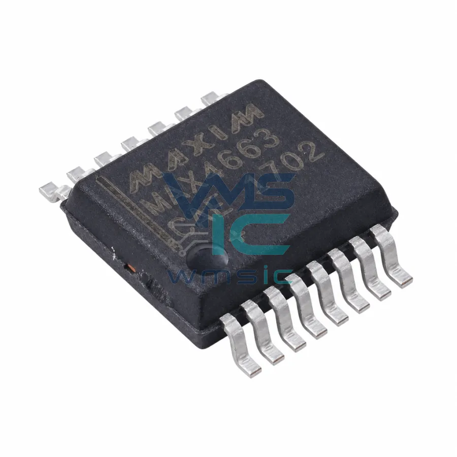 MAX4663CAE+T 2.5-Ohm Quad SPST CMOS Analog Switch MAX4663CAE SSOP-16-208mil