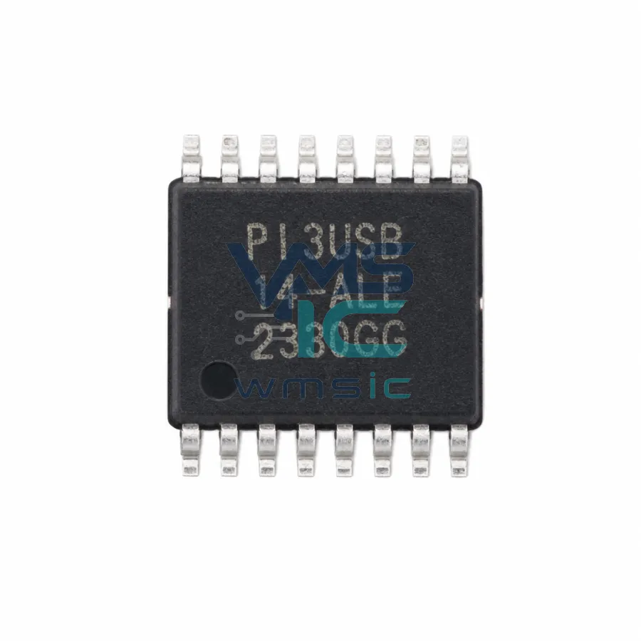 PI3USB14-ALEX Low-Voltage High-Bandwidth USB 2.0 4 1 Mux/De-Mux PI3USB14 TSSOP-16