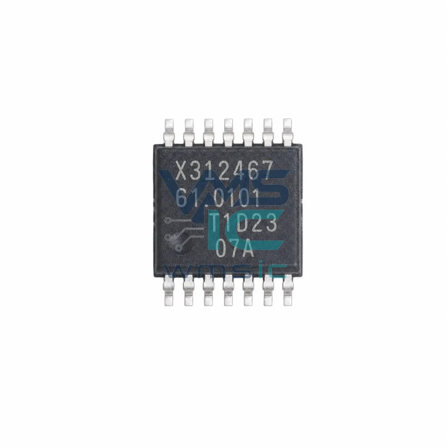 双低阻抗双刀双掷模拟开关 NX3L2467PW TSSOP-16-175mil
