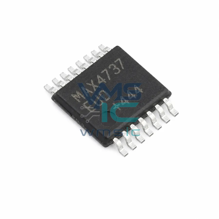 4.5Ω、四路SPST模拟开关，UCSP封装 MAX4737EUD TSSOP-14