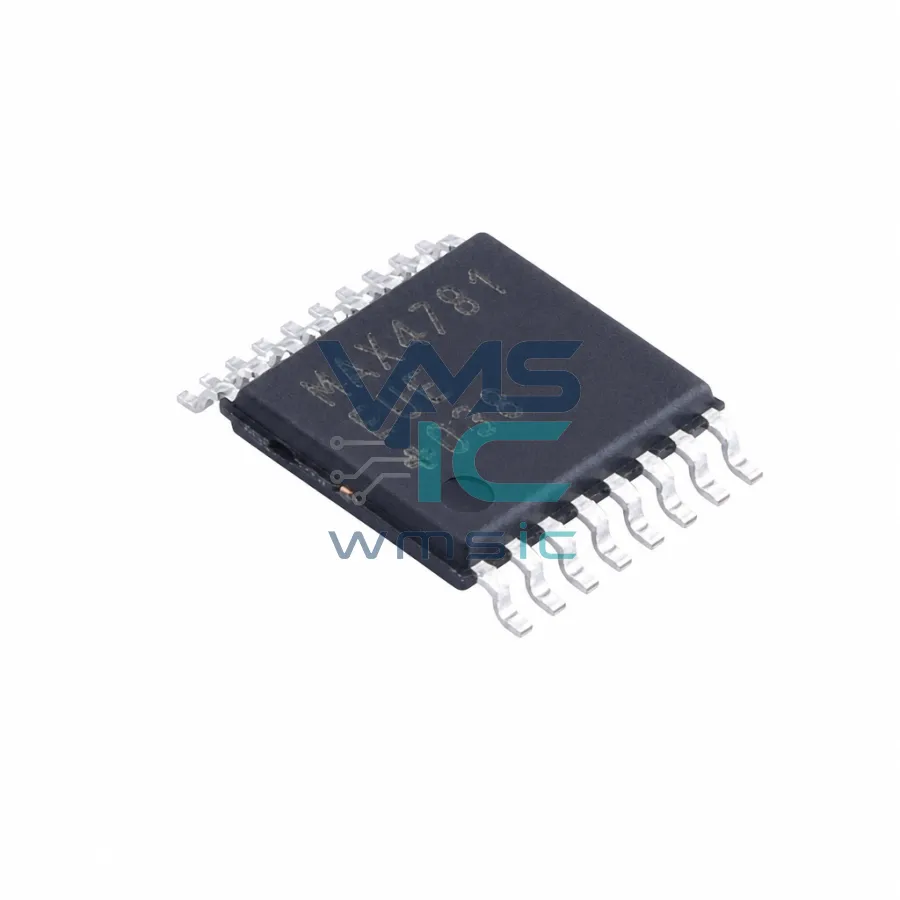 高速、低电压、0.7Ω CMOS模拟开关/多路复用器 MAX4781EUE TSSOP-16