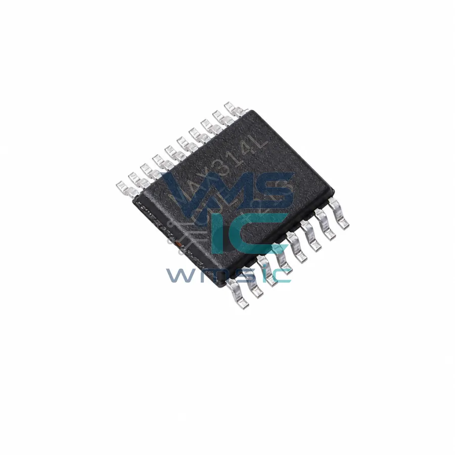 10Ω，四通道，单刀单掷，+3V逻辑兼容模拟开关 MAX314LCUE TSSOP-16
