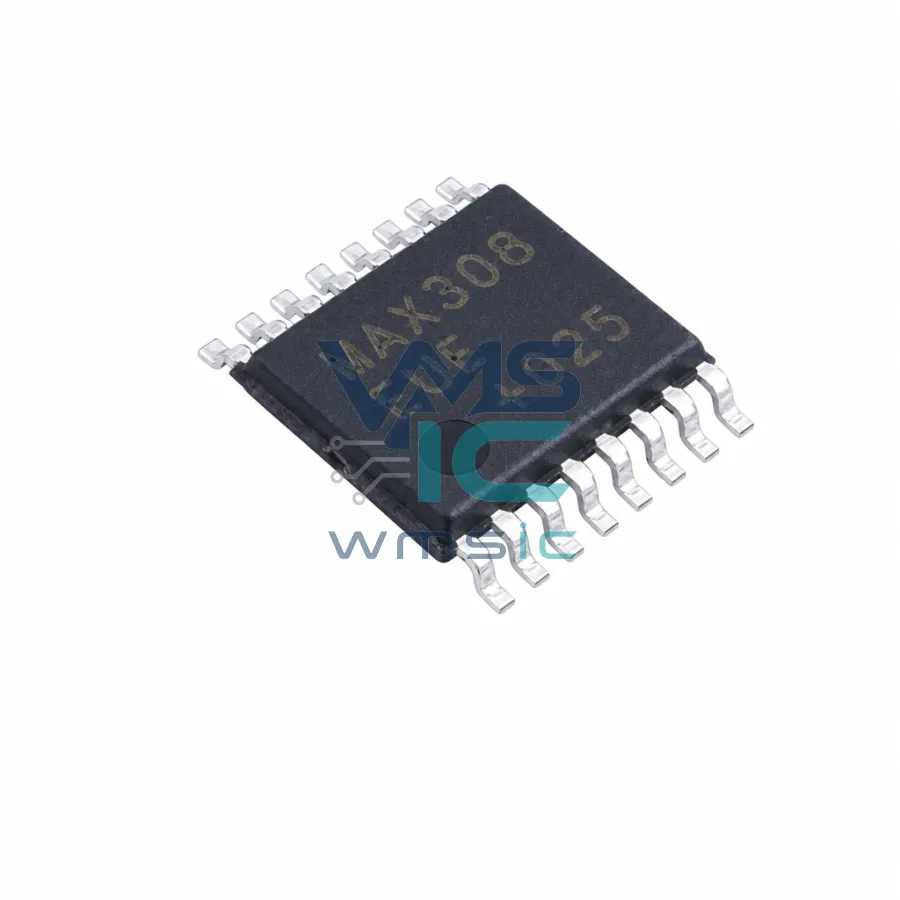 高精度、8通道/双4通道、高性能、CMOS模拟多路复用器 MAX308EUE TSSOP-16