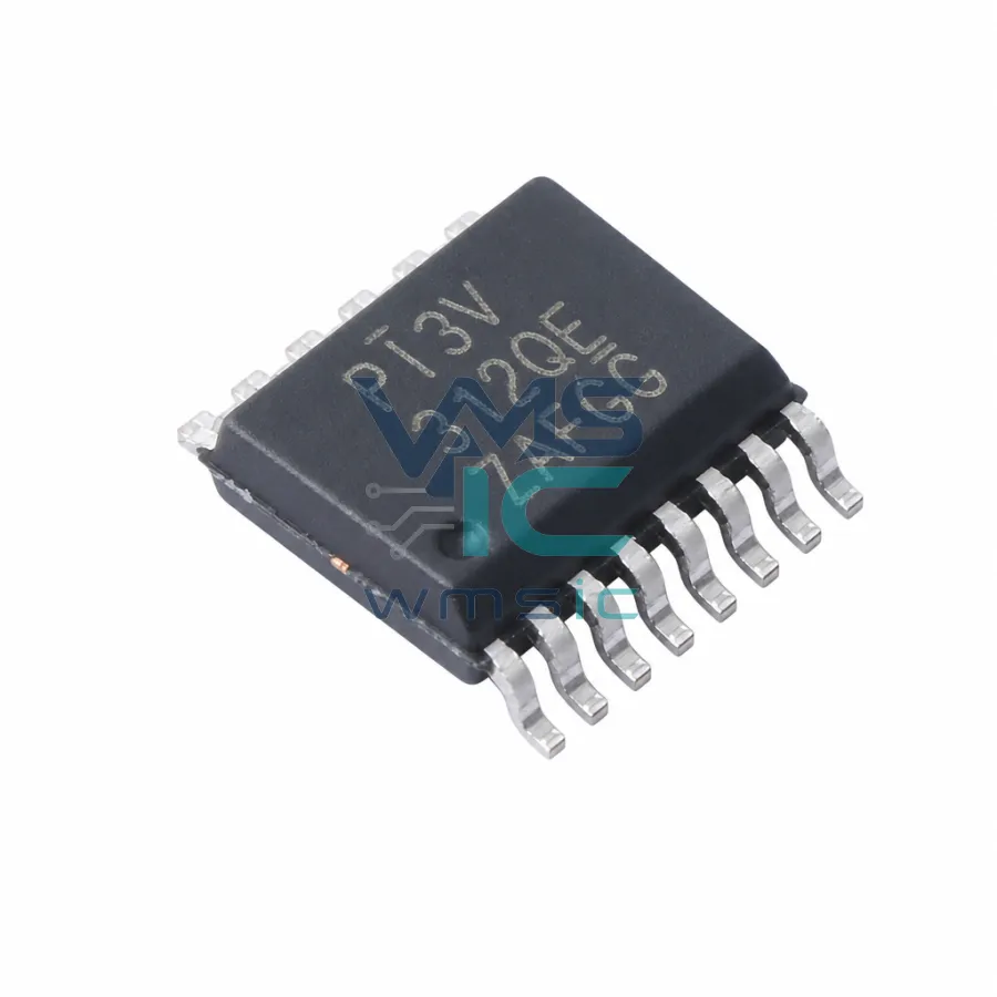 低导通电阻，3.3V高帶宽4端口2:1多路复用/解复用视频開關 PI3V312QEX QSOP-16-150mil