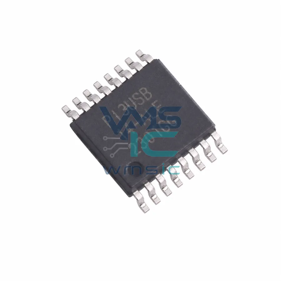 低電壓，高帶宽，USB 2.0，4:1 多路复用器/解复用器，單使能 PI3USB14 TSSOP-16