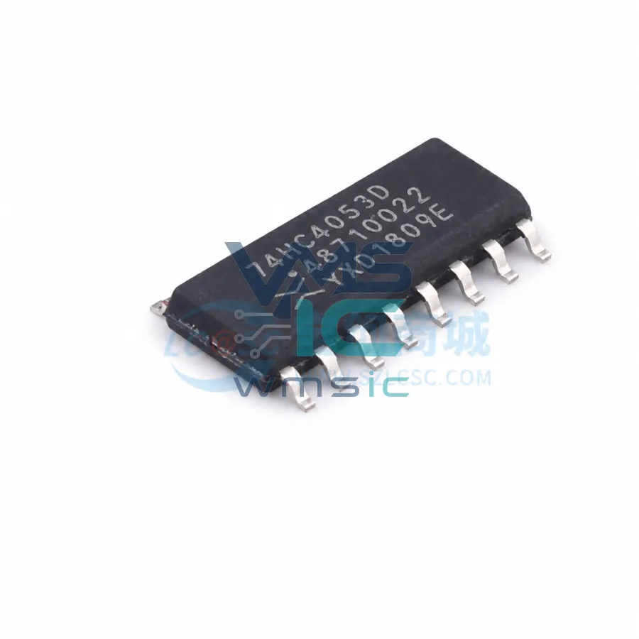 三通道2:1模拟多路复用器/解复用器 74HC4053D SOIC-16