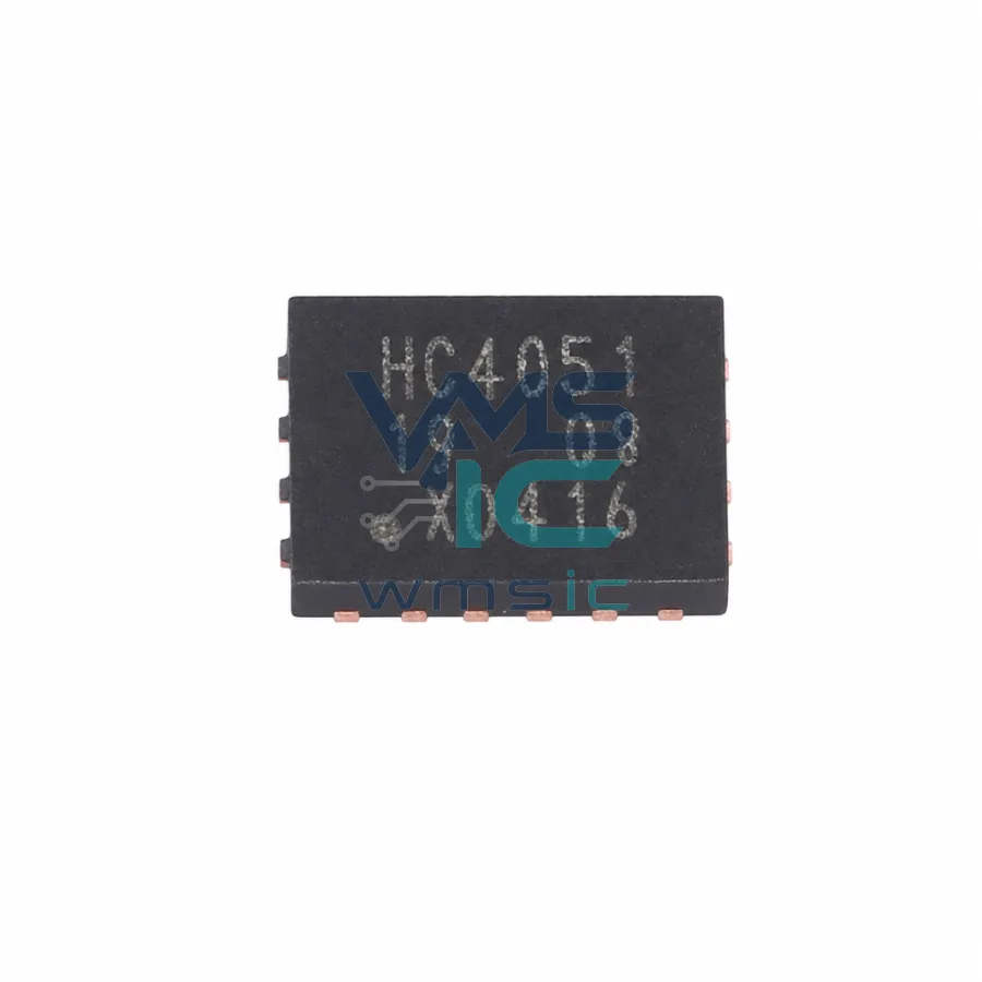 8通道模拟多路复用器/解复用器 74HC4051BQ DHVQFN-16-EP(2.5x3.5)