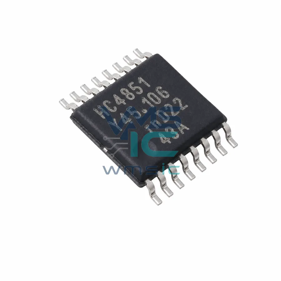 8通道模拟多路复用器/解复用器帶注入電流效应控制 74HC4851PW TSSOP-16