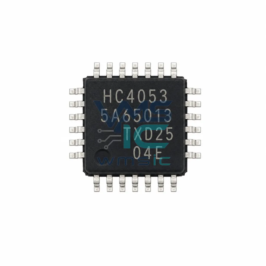三通道2:1模拟多路复用器/解复用器 74HC4053PW TSSOP-16