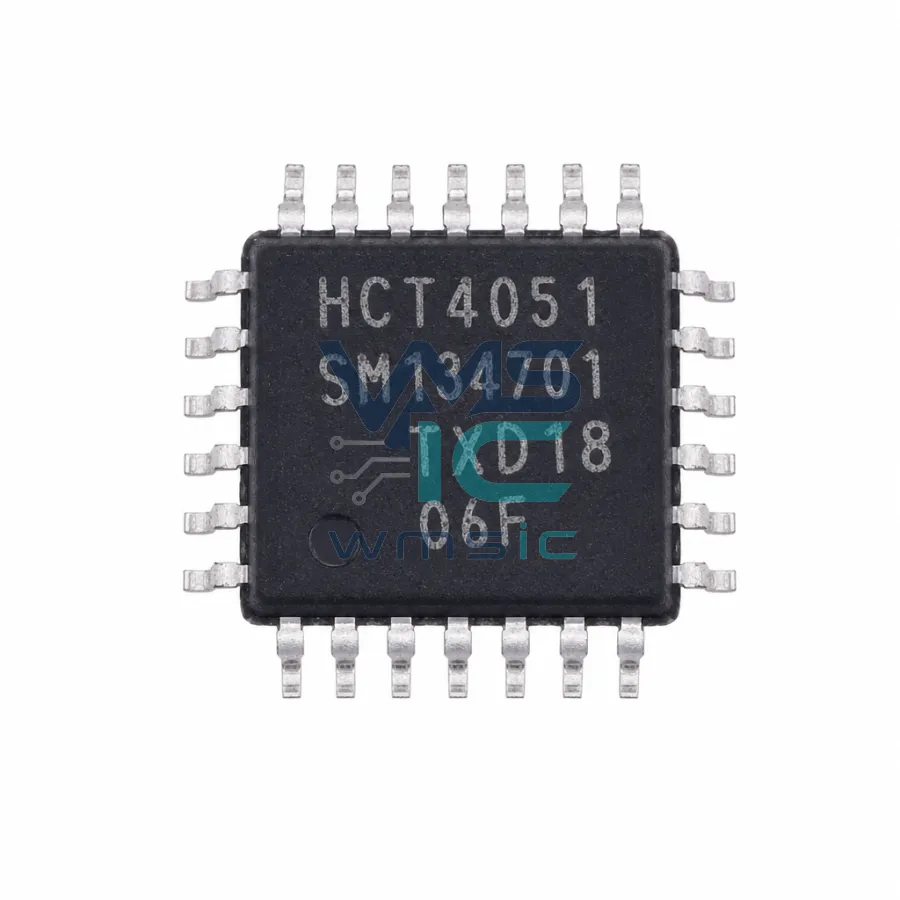 8通道模拟多路复用器/解复用器 74HCT4051PW TSSOP-16