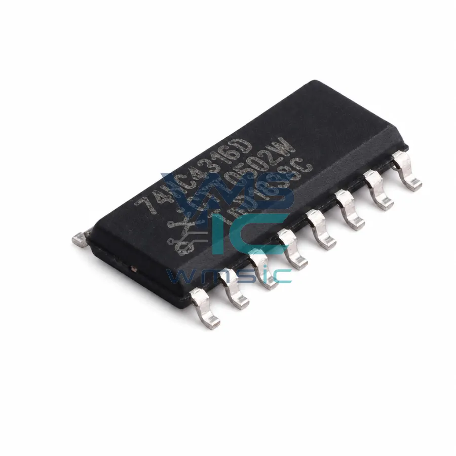 四路單刀單掷模拟開關 74HC4316D SO-16