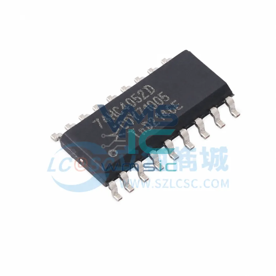 双4通道模拟多路复用器/解复用器 74HC4052D SO-16