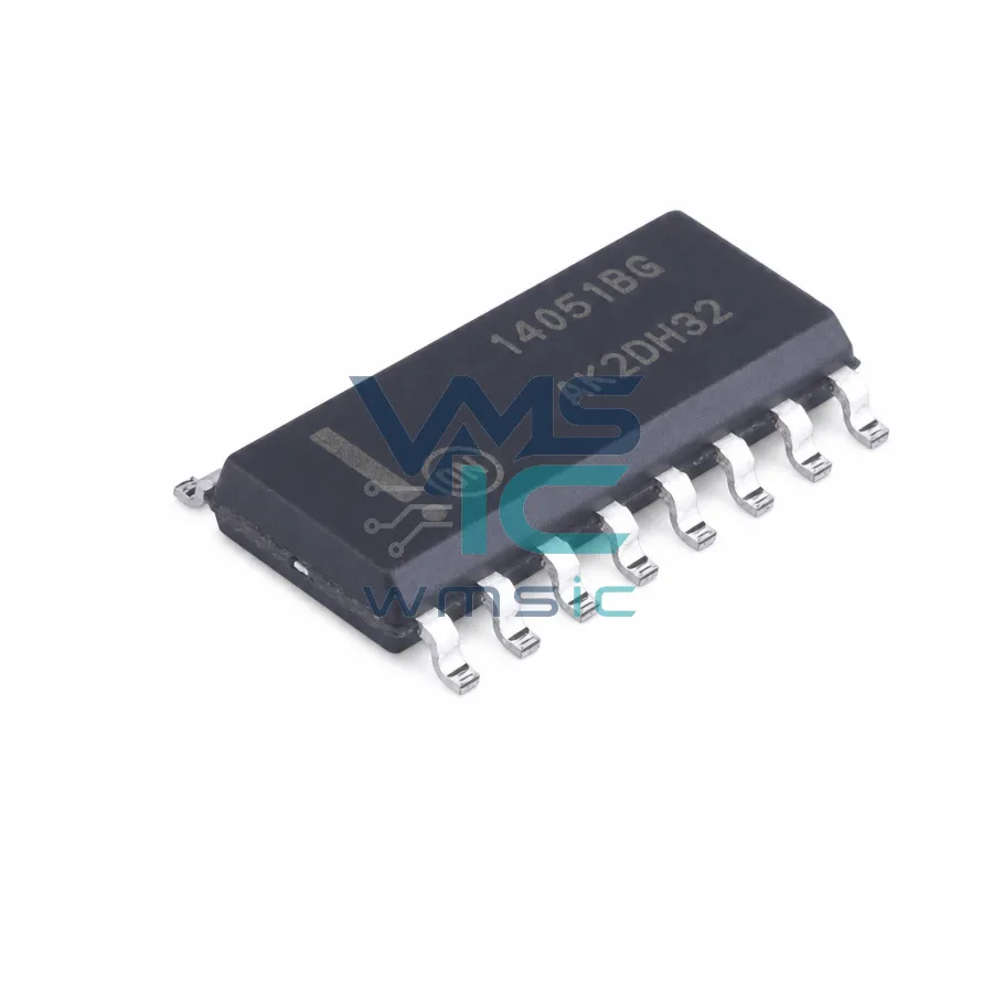 MC14051B 8通道模拟多路复用器/多路分路器 MC14051BDR2G SOIC-16