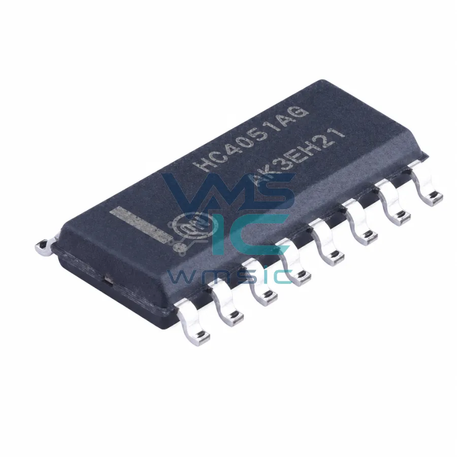 MC74HC4051A 单刀八掷模拟多路复用器/解复用器 MC74HC4051ADR2G SOIC-16