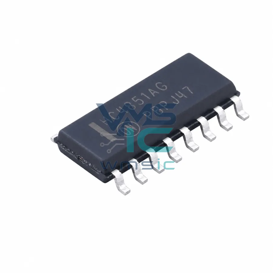 MC74HC4851A, MC74HC4852A 模拟多路复用器/解复用器 MC74HC4851ADR2G SOIC-16