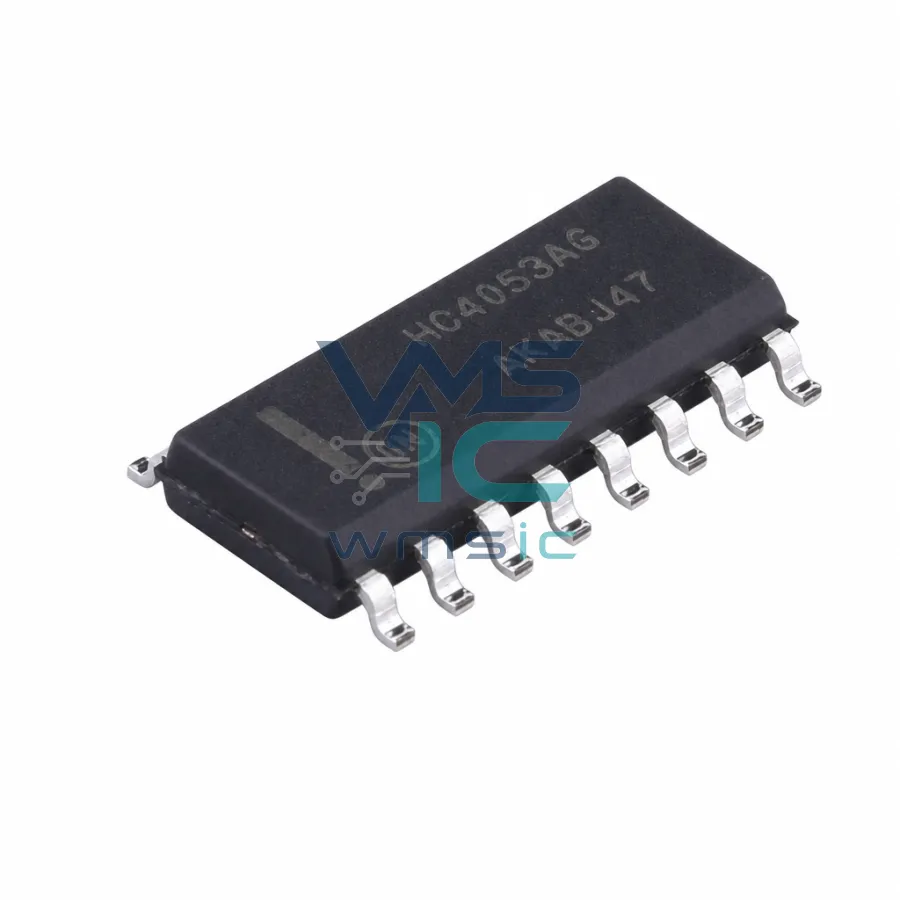 高性能量子栅CMOS模拟多路复用器/解复用器 MC74HC4053ADR2G SOIC-16