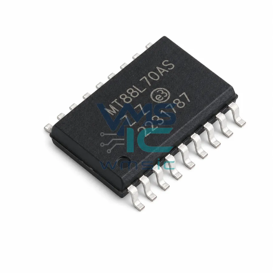 MT88L70AS1 3V Integrated DTMF Receiver MT88L70AS1 SOIC-18-300mil