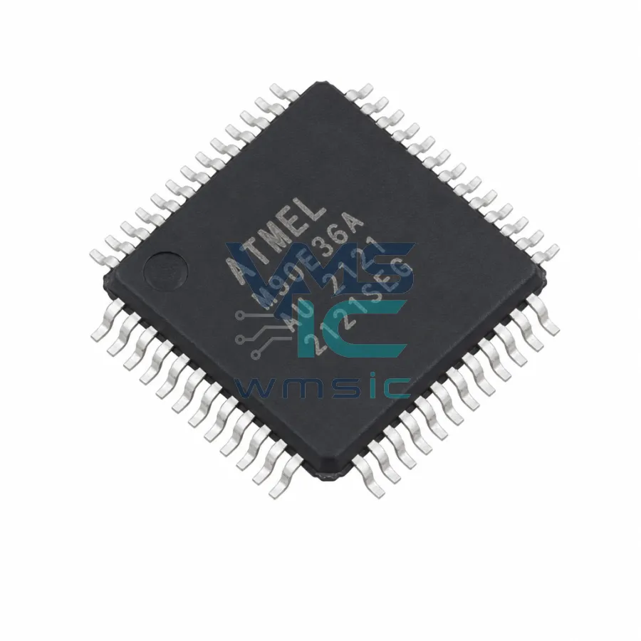 ATM90E36A-AU Polyphase High Performance Energy Metering Integrated Circuit ATM90E36A TQFP-48(7x7)