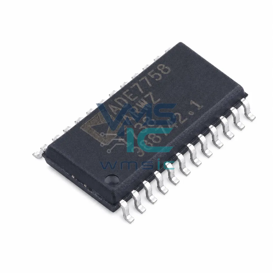 ADE7758ARWZ Polyphase Multifunction Energy Metering Integrated Circuit ADE7758ARWZ SOP-24-300mil