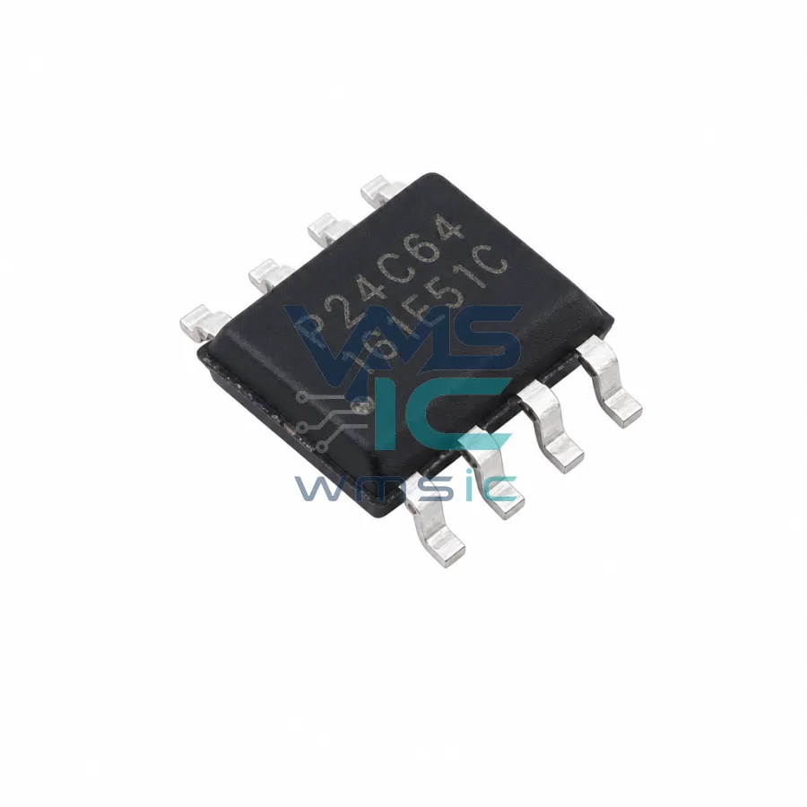 P24C64C-SSH-MIR 64Kbit Serial I2C EEPROM Memory SOIC-8 P24C64C SOP-8