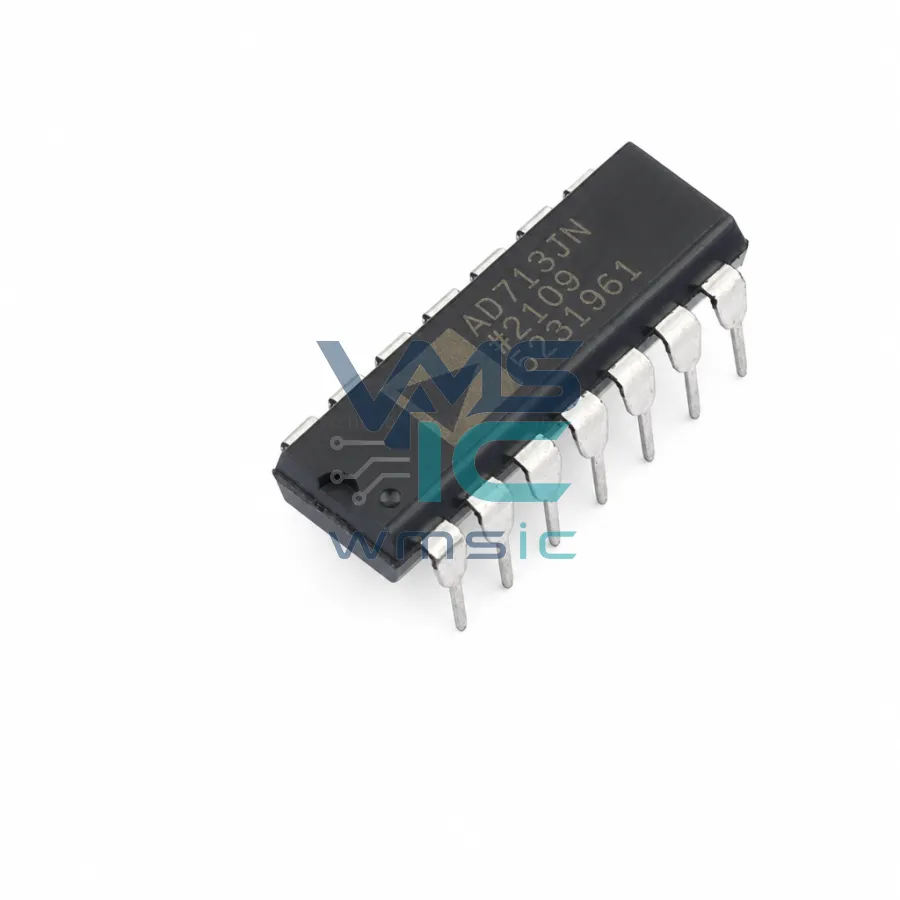 AD713JNZ Precision High Speed BIFET Quad Operational Amplifier AD713JNZ PDIP-14