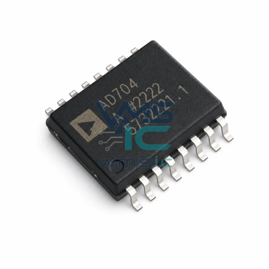 AD704ARZ-16-REEL Quad Precision Low Input Current Bipolar Amplifier AD704ARZ SOIC-16-300mil