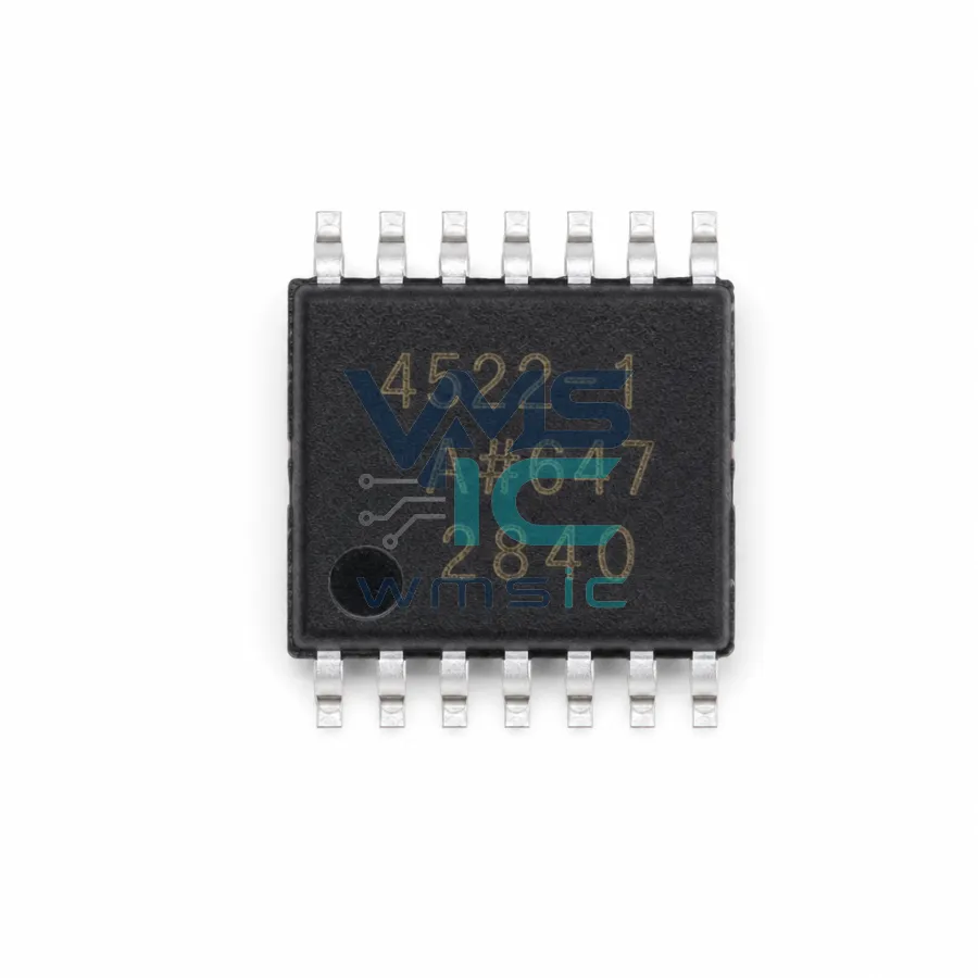 55 V、增强EMI性能、零漂移、超低噪声、轨到轨输出运算放大器 ADA4522 TSSOP-14