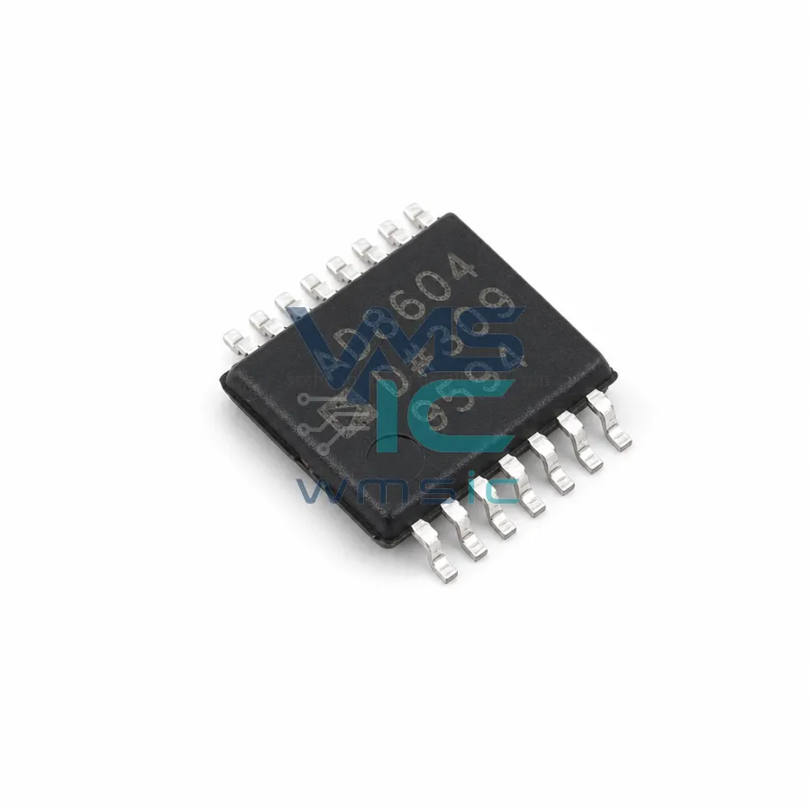 具有极低失调電壓的DIGITRIM™ RRIO四通道运算放大器 AD8604DRUZ TSSOP-14