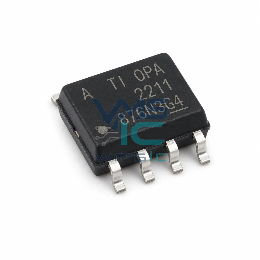 低噪声、低功耗、小封装精密运算放大器 OPA2211AIDDAR SOIC-8-EP