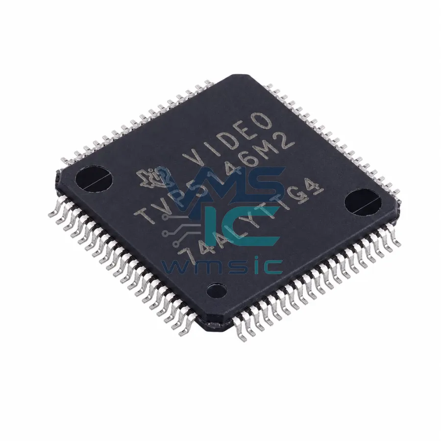 TVP5146M2PFP 10-Bit Digital Video Decoder NTSC/PAL/SECAM TVP5146M2PFP HTQFP-80(12x12)