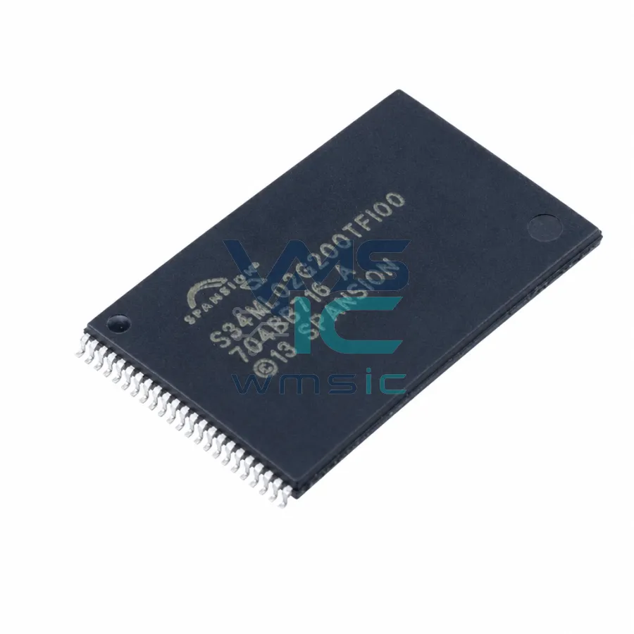 3 V, 4-bit ECC, SLC嵌入式NAND闪存 S34ML02G200TFI000 TSOP-48-18.4mm