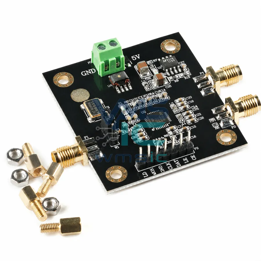ADF4351锁相环模块宽帶锁相环频率源 35M-4.4GHz 射频信号源 ADF4351