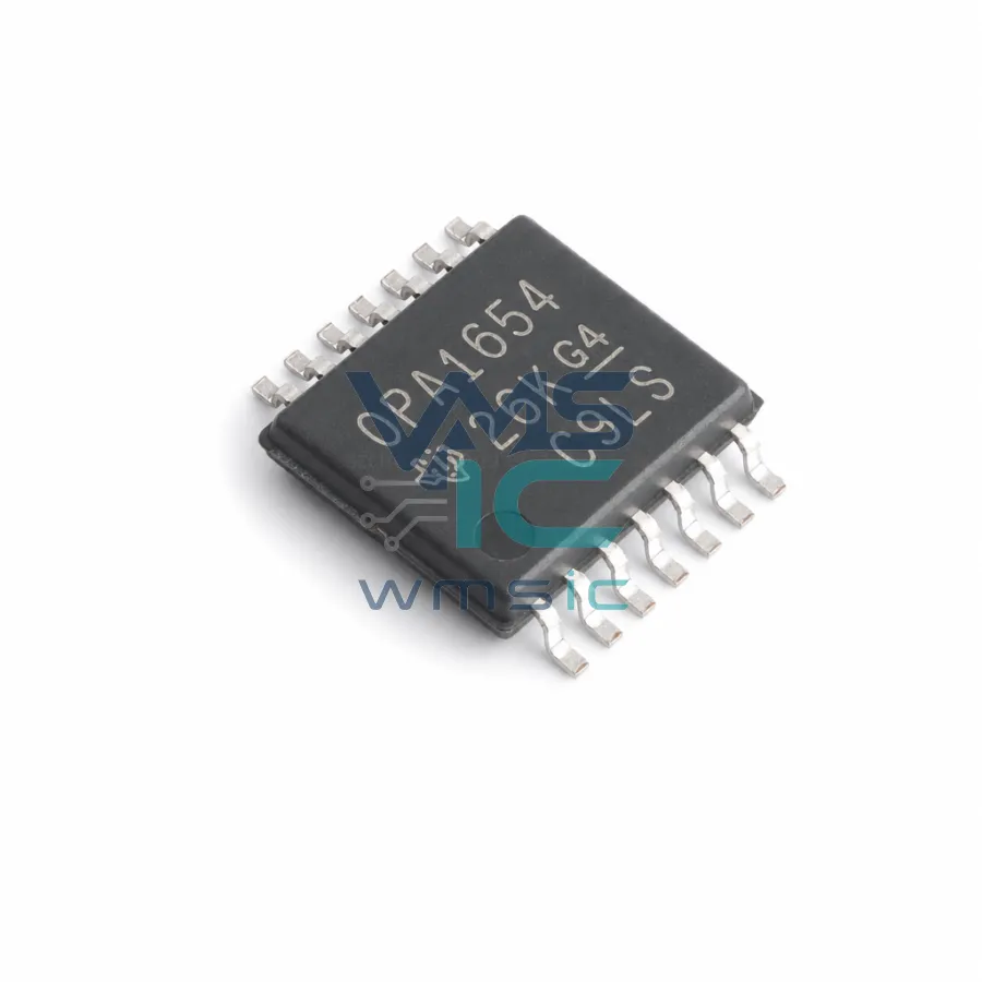 OPA1654AIPWR SoundPlus Low Noise Low Distortion FET Input Audio Op Amp OPA1654AIPWR TSSOP-14